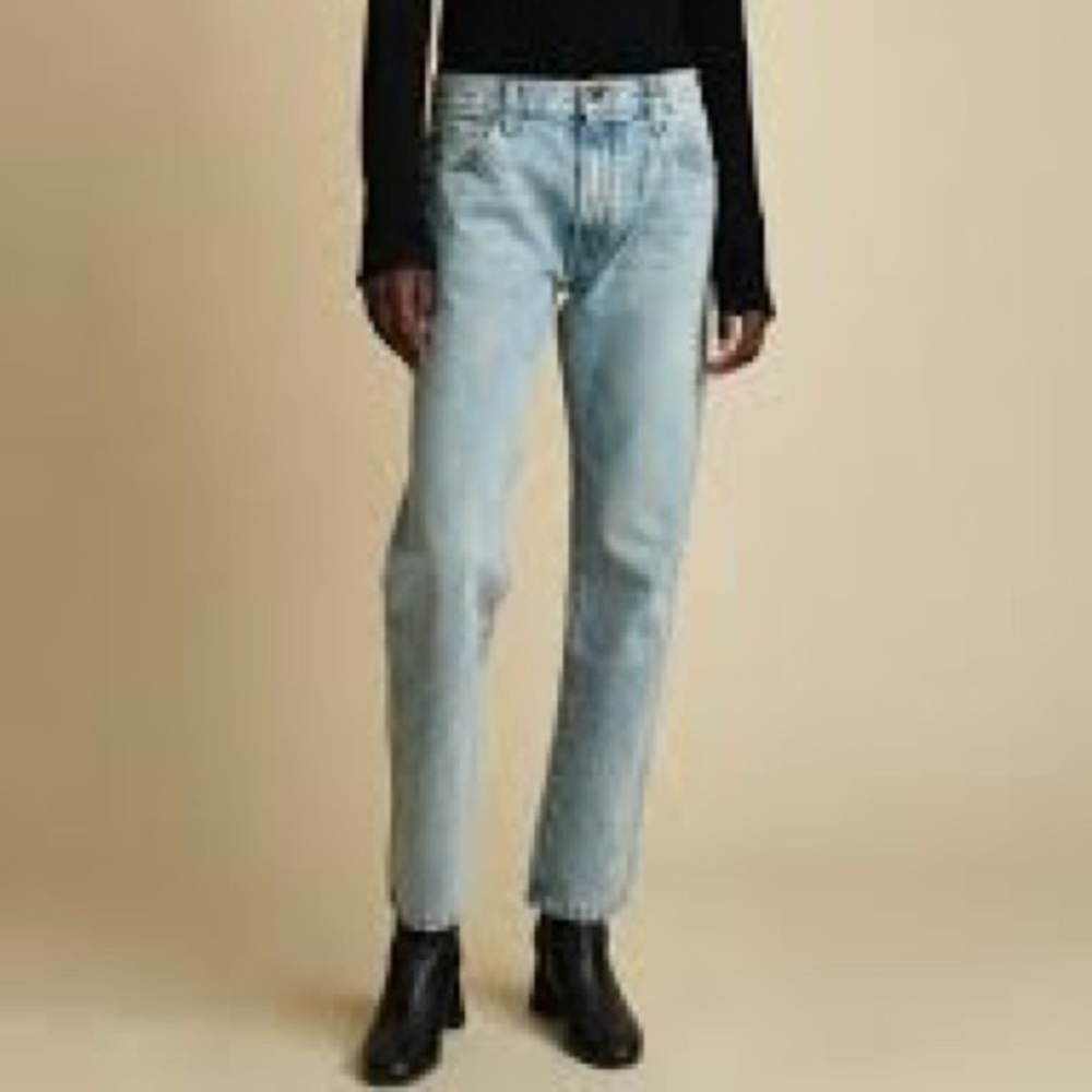 Khaite Kyle straight let jeans size 25